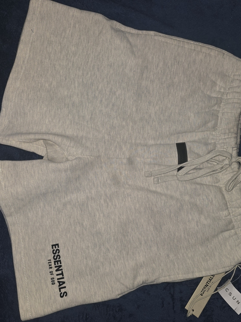 ESSENTIALS Grey Sweat Shorts